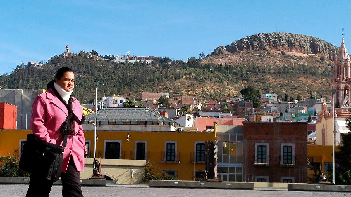 Frente frío en Zacatecas